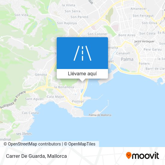 Mapa Carrer De Guarda