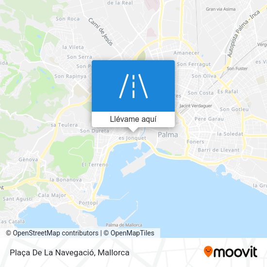 Mapa Plaça De La Navegació