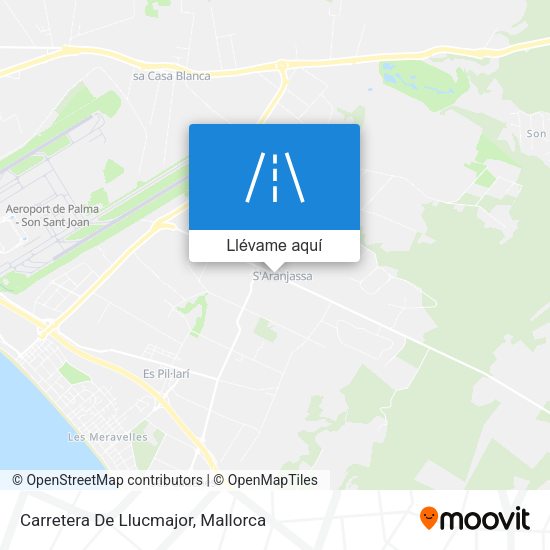 Mapa Carretera De Llucmajor