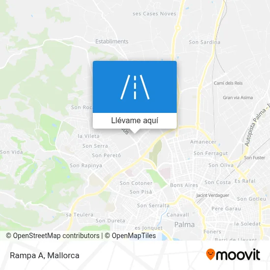 Mapa Rampa A