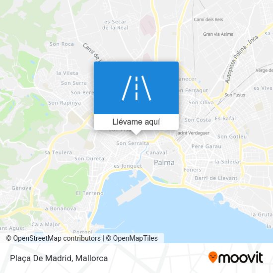 Mapa Plaça De Madrid