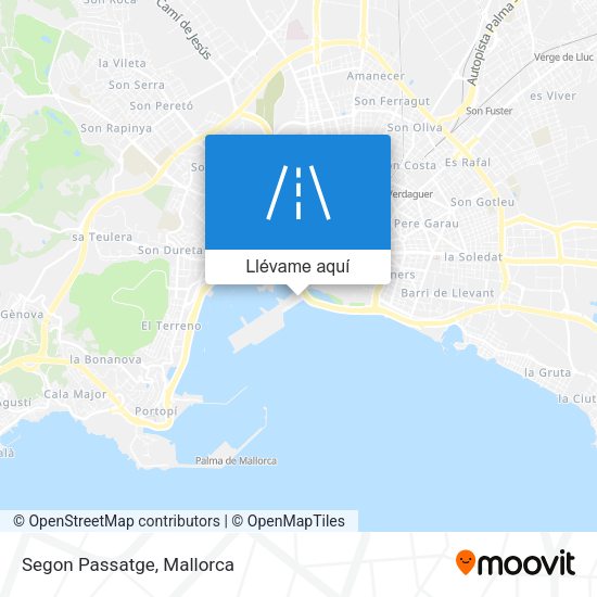 Mapa Segon Passatge