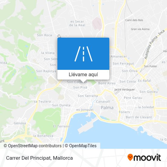 Mapa Carrer Del Principat