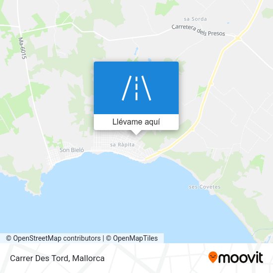 Mapa Carrer Des Tord