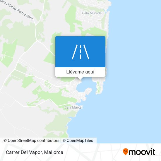 Mapa Carrer Del Vapor