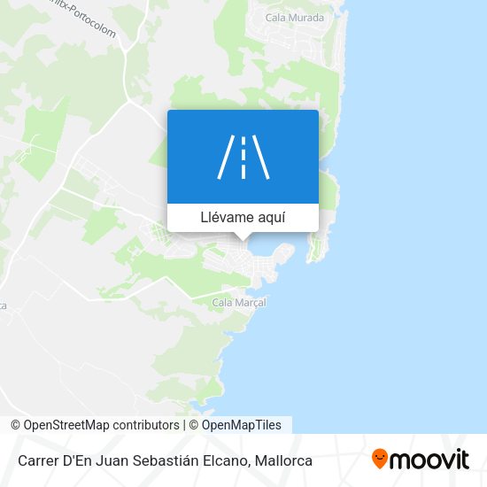 Mapa Carrer D'En Juan Sebastián Elcano