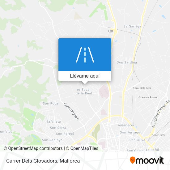 Mapa Carrer Dels Glosadors
