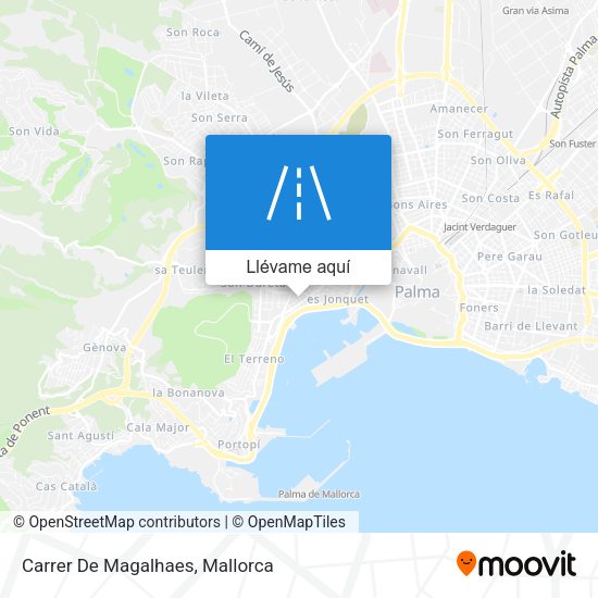 Mapa Carrer De Magalhaes