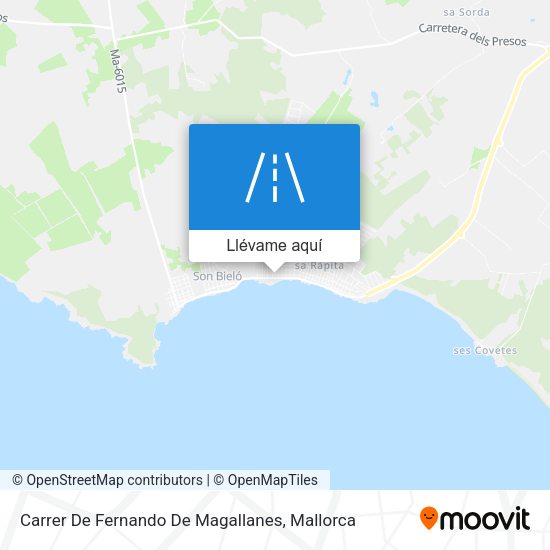 Mapa Carrer De Fernando De Magallanes
