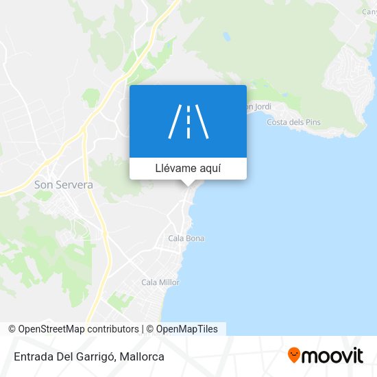 Mapa Entrada Del Garrigó