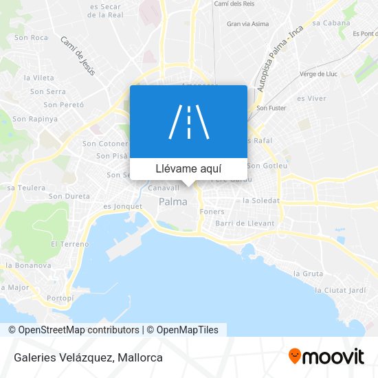 Mapa Galeries Velázquez