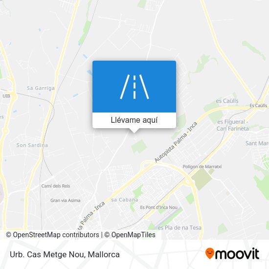 Mapa Urb. Cas Metge Nou