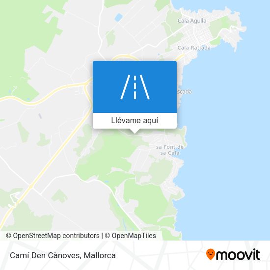 Mapa Camí Den Cànoves