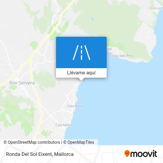 Mapa Ronda Del Sol Eixent