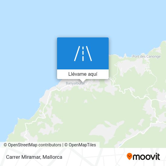Mapa Carrer Miramar