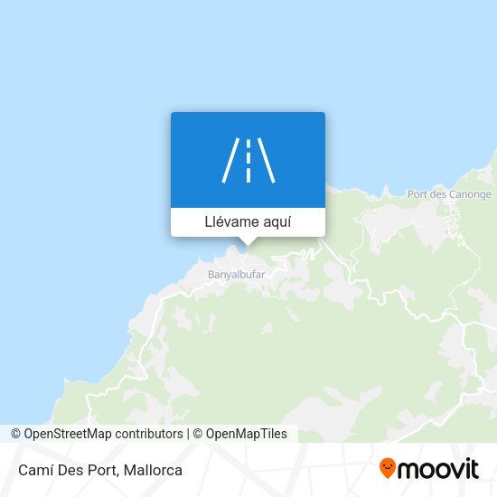 Mapa Camí Des Port