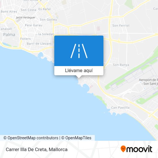 Mapa Carrer Illa De Creta