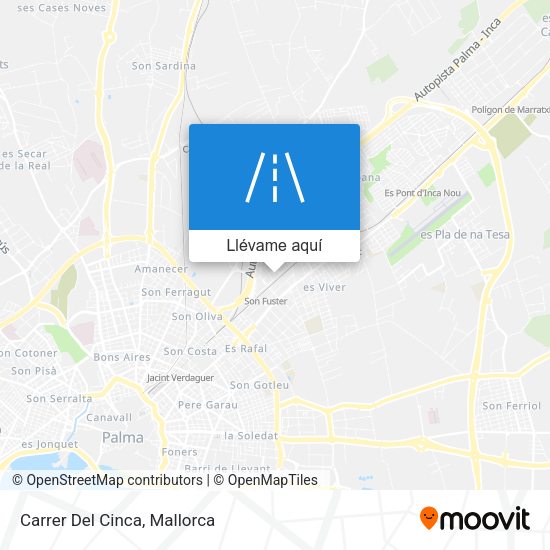 Mapa Carrer Del Cinca