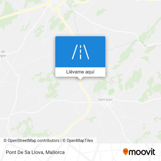 Mapa Pont De Sa Llova