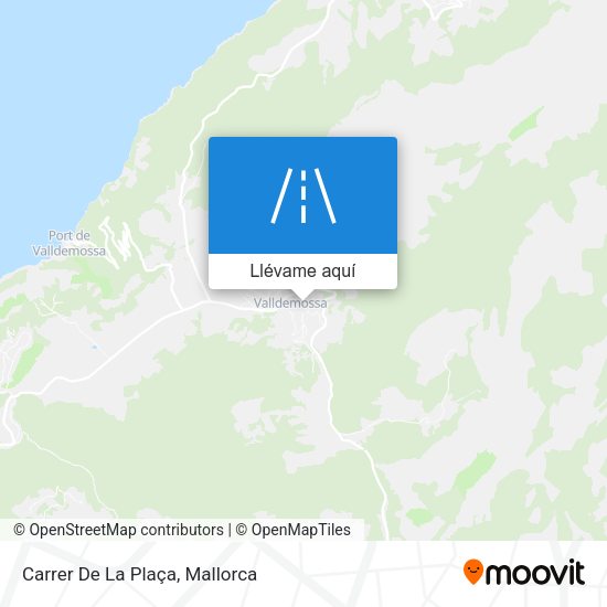 Mapa Carrer De La Plaça