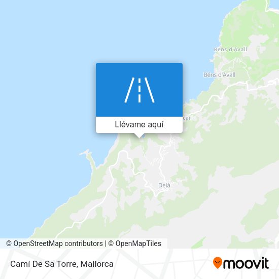 Mapa Camí De Sa Torre