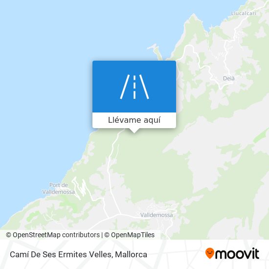 Mapa Camí De Ses Ermites Velles