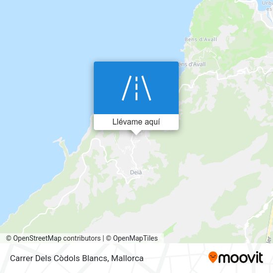 Mapa Carrer Dels Còdols Blancs