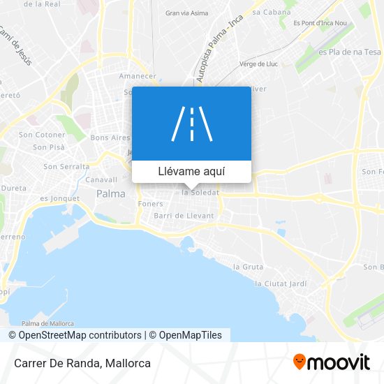 Mapa Carrer De Randa
