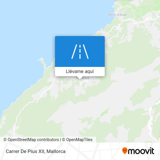 Mapa Carrer De Pius XII
