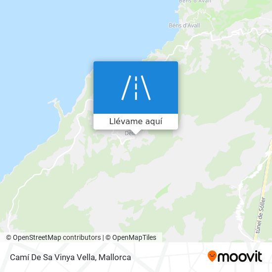 Mapa Camí De Sa Vinya Vella