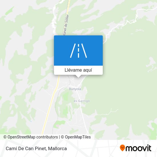 Mapa Camí De Can Pinet