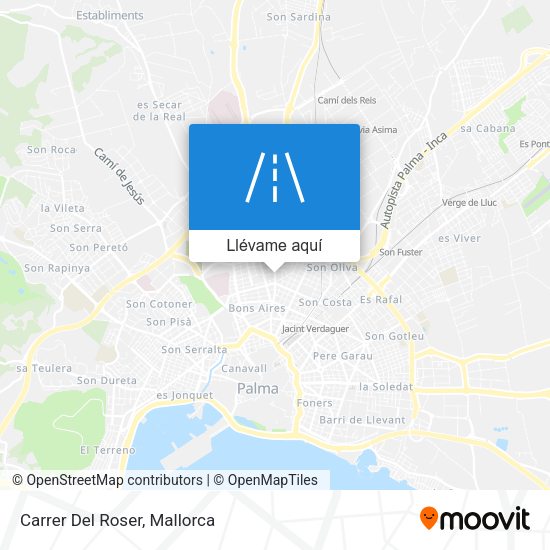 Mapa Carrer Del Roser