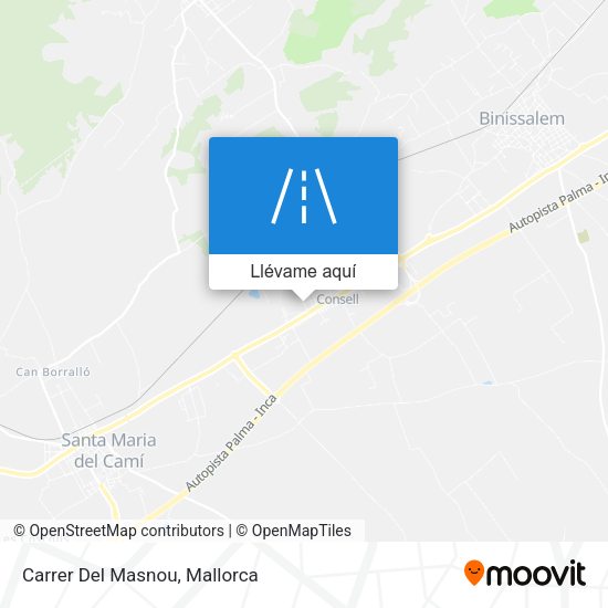 Mapa Carrer Del Masnou