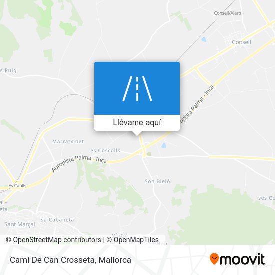 Mapa Camí De Can Crosseta