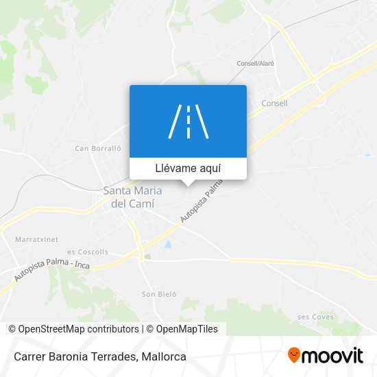 Mapa Carrer Baronia Terrades