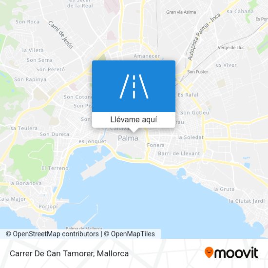 Mapa Carrer De Can Tamorer