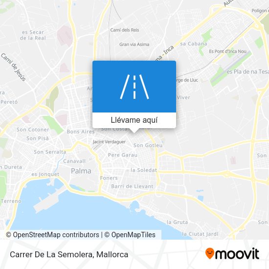 Mapa Carrer De La Semolera