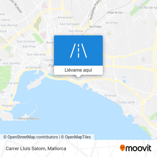 Mapa Carrer Lluís Salom