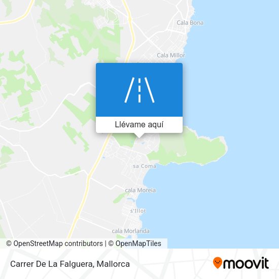 Mapa Carrer De La Falguera