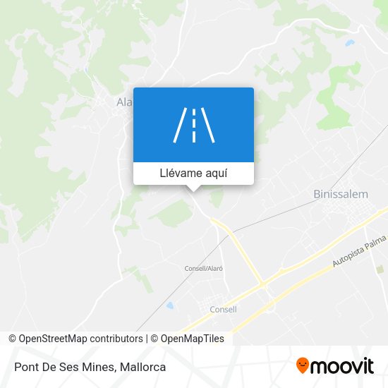 Mapa Pont De Ses Mines