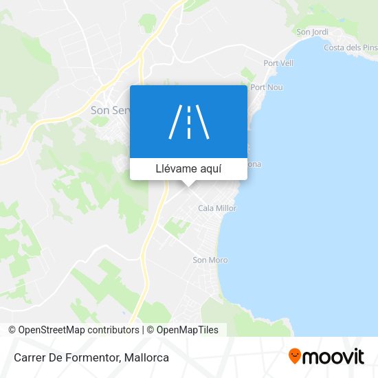Mapa Carrer De Formentor