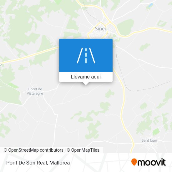 Mapa Pont De Son Real