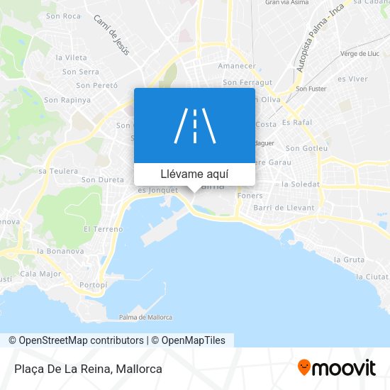 Mapa Plaça De La Reina
