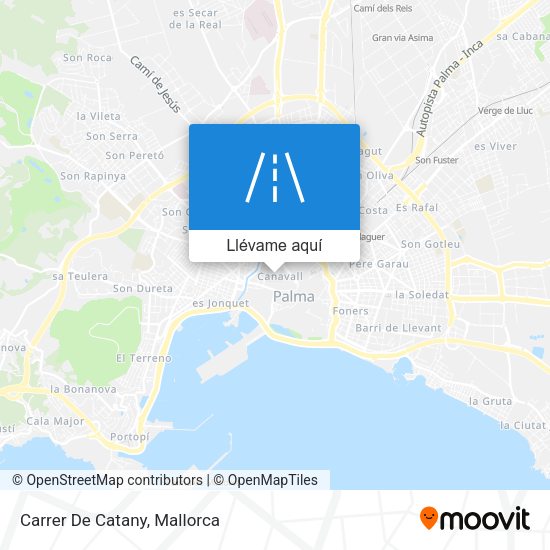Mapa Carrer De Catany