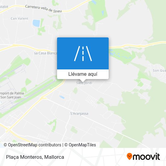 Mapa Plaça Monteros