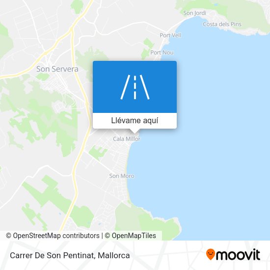 Mapa Carrer De Son Pentinat