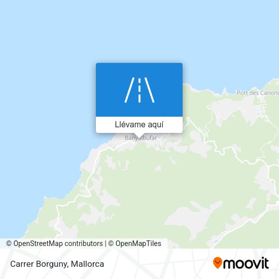 Mapa Carrer Borguny
