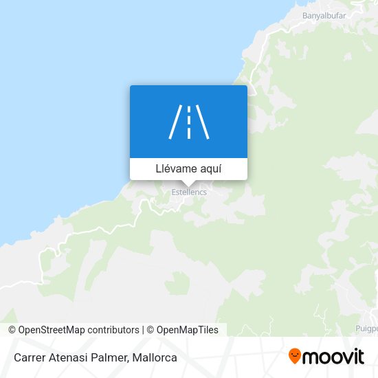 Mapa Carrer Atenasi Palmer