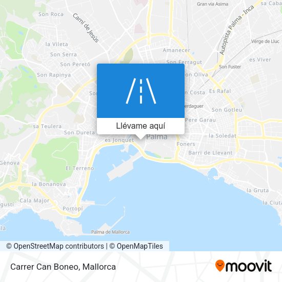 Mapa Carrer Can Boneo