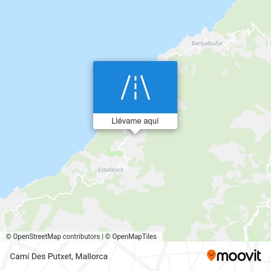 Mapa Camí Des Putxet